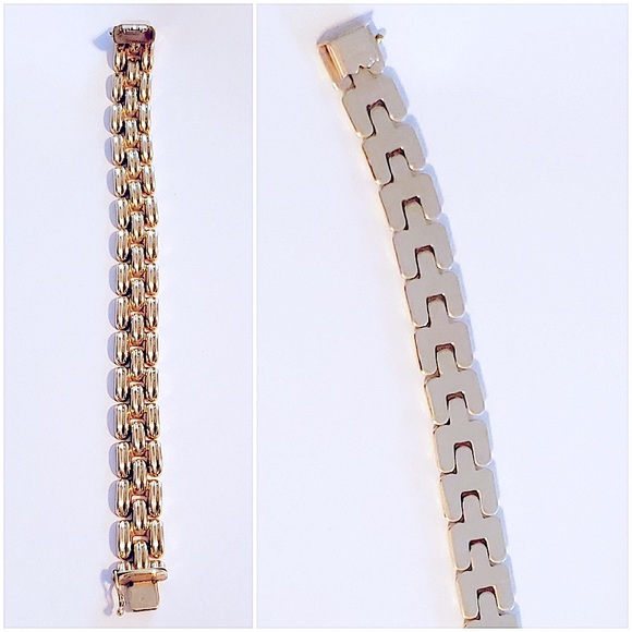 Unisex, 14KYG Vintage Bracelet - Picture 8 of 9